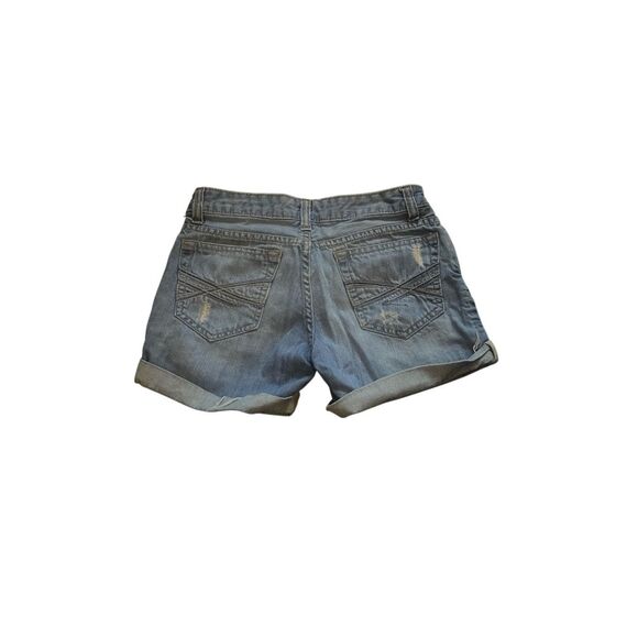 Aeropostale Distressed Jean Shorts - Picture 2 of 6